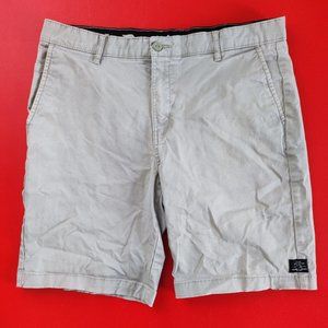 Tony Hawk flat front short grey colour men's size 34